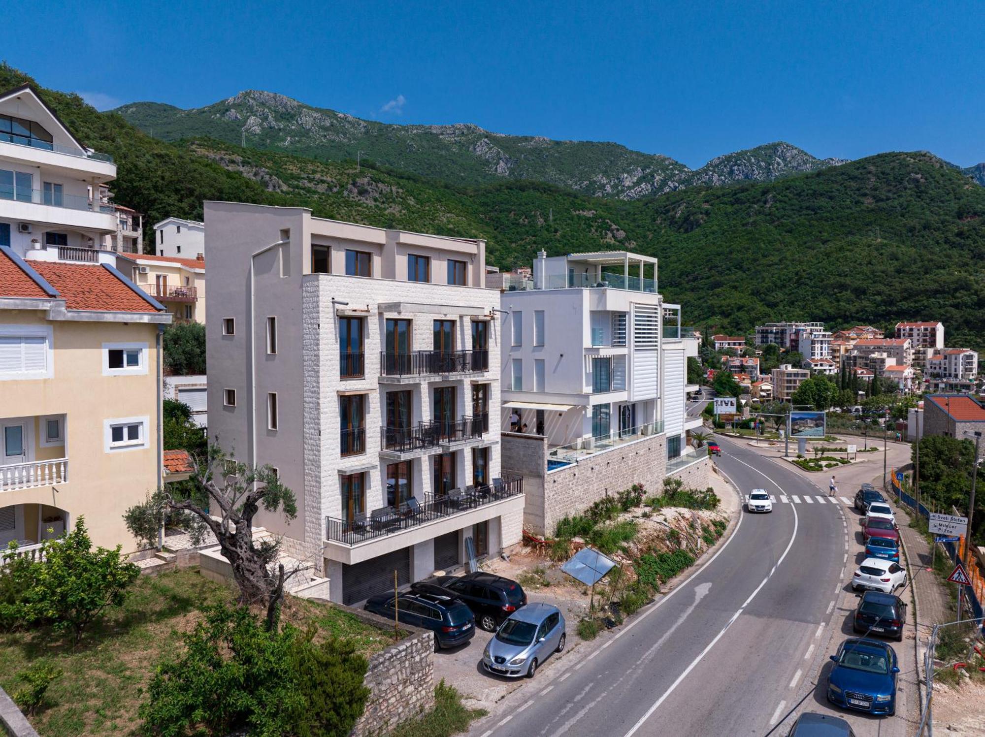 Niki Apartments Przno Sveti Stefan Zewnętrze zdjęcie