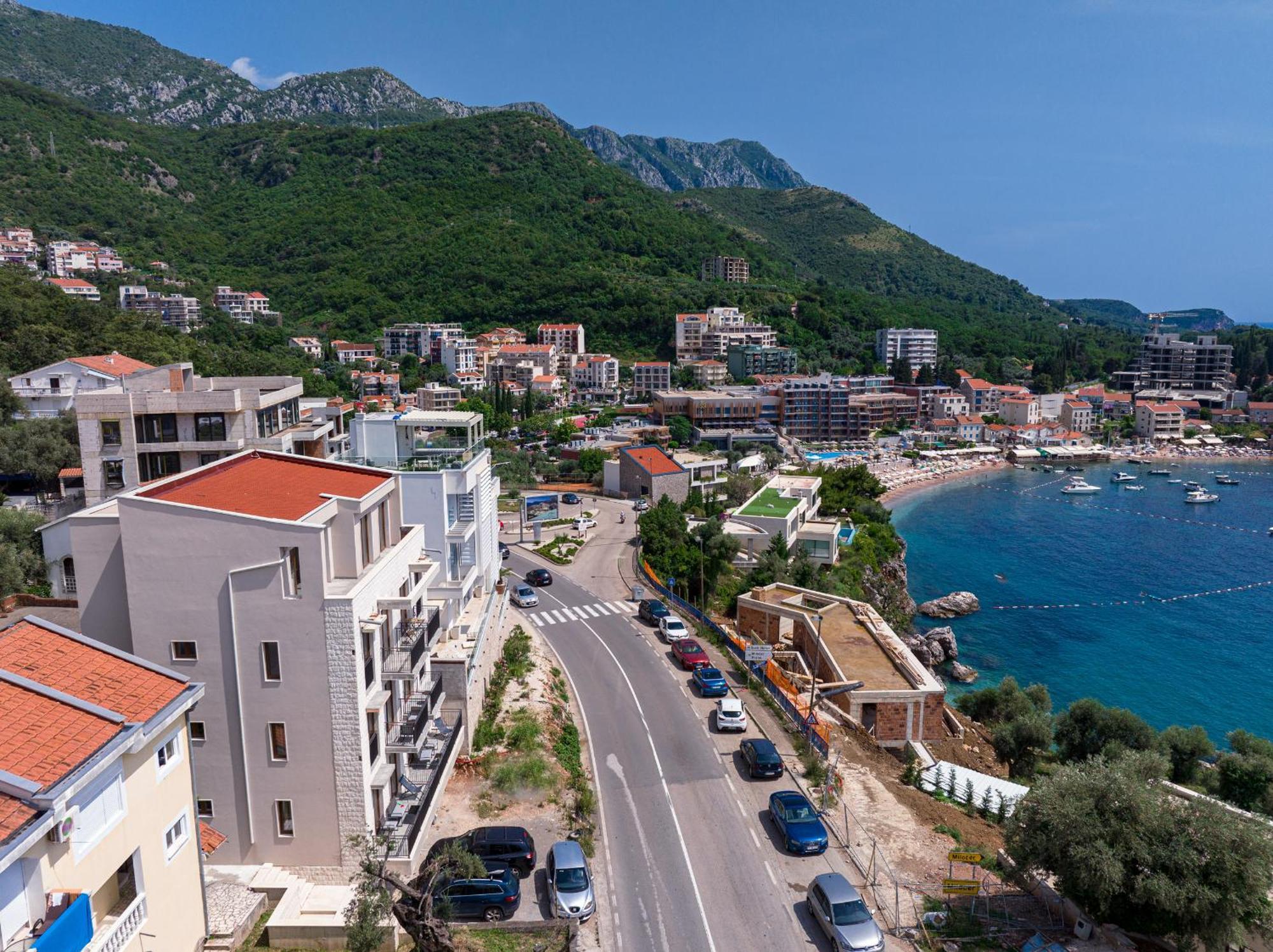 Niki Apartments Przno Sveti Stefan Zewnętrze zdjęcie