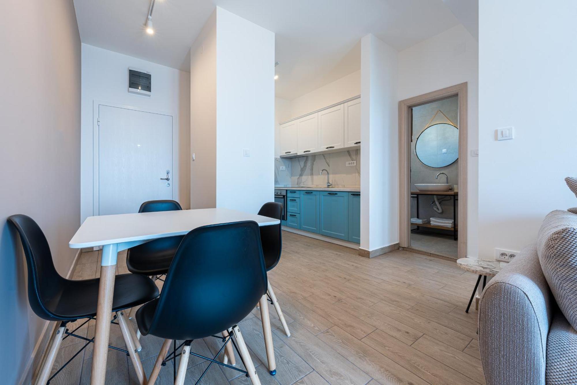 Niki Apartments Przno Sveti Stefan Pokój zdjęcie